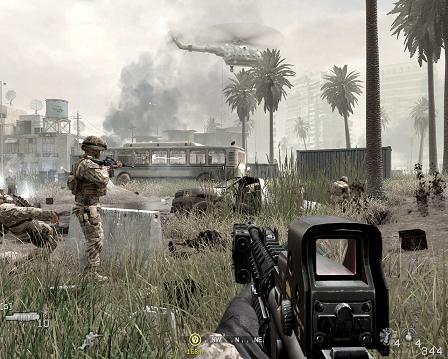 call of duty 4 sniper mission. The Call of Duty series,