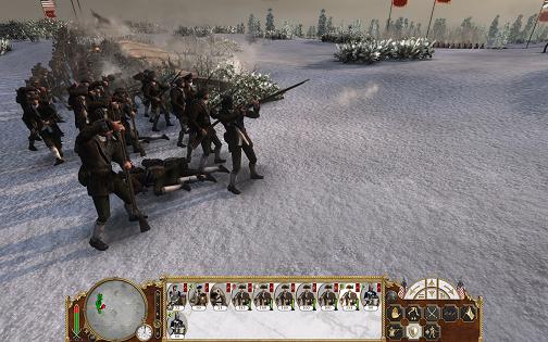 empire total war fire by rank